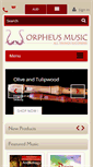 Mobile Screenshot of orpheusmusic.com.au